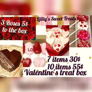Valentine's sweet treat boxes